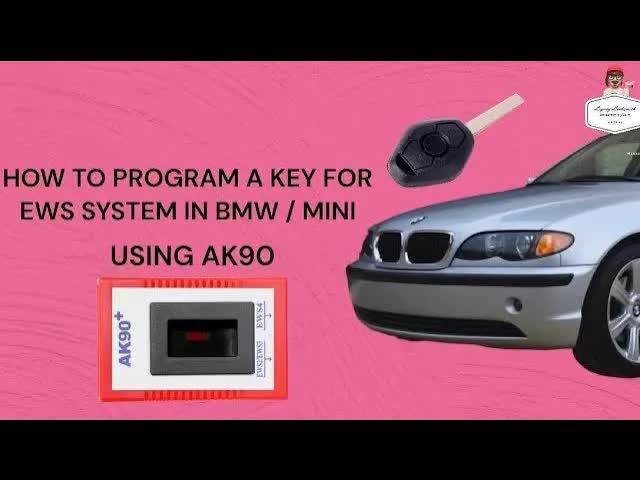 HOW TO PROGRAM KEYS TO EWS SYSTEM ON BMW / MINI TUTORIAL